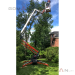 Track spider lift 59 ft telescopic man lift 18 meters self propell cherry picker boom lift