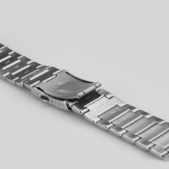 FEATURES OF WS018 FINE STAINLESS-STEEL WATCH BRACELET IN SILVER FINISH