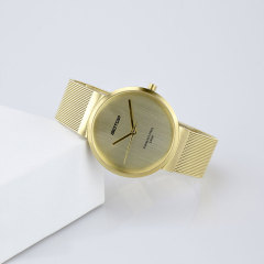 FEATURES OF SS350-01 GOLD AND GREEN WOMEN'S WATCH