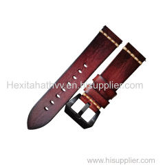 Vintage Leather Watch Strap