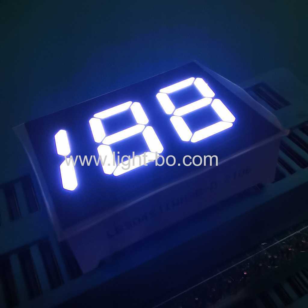 anodo comune per display a led ultra bianco a 2 1/2 cifre a 7 segmenti per regolatore di temperatura