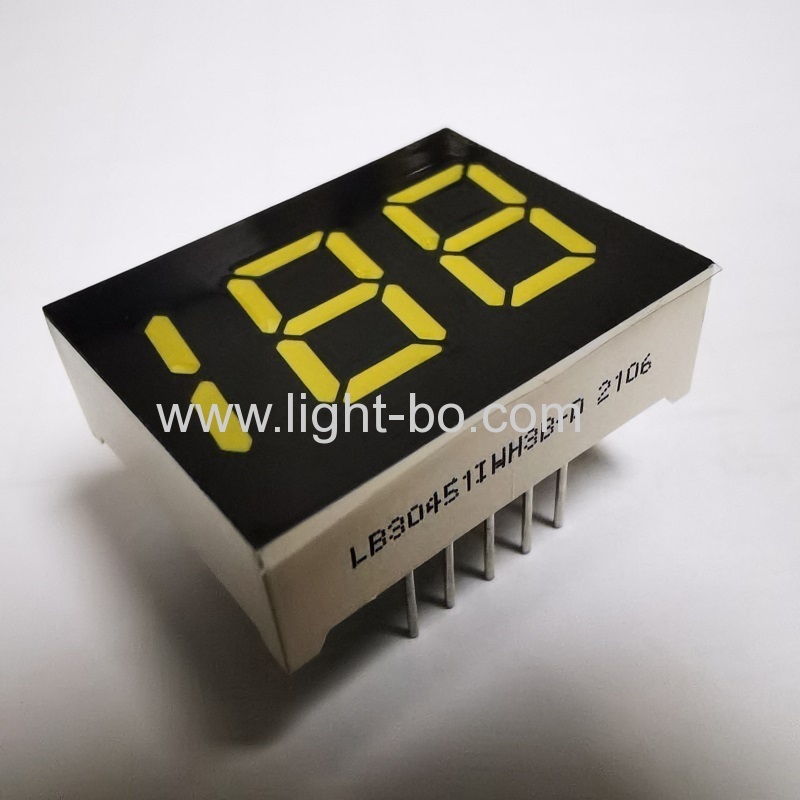 Ultra white 2 1/2 dígito 7 LED display anodo comum para controlador de temperatura