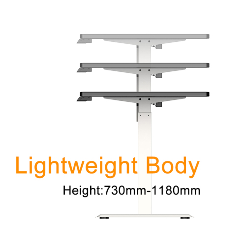 Powerful Lifting Height Adjustable Standing Desk Frame