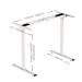 Three Segments Two Motors Adjustable Sit Stand Motorzied Home Office Lifting Desk Frame