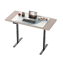 3 Segment Desk Adjustable Electric Double Motors Height Adjustable Sit Standing office Table Desk