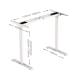 Customize Ergonomic Electric Height Adjustable Sit Stand Lift Desk Dual Motor Frame Electric