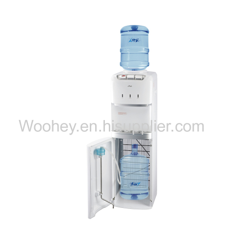Bottom loading and top loading water dispenser