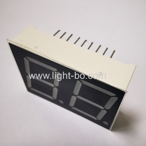 Ultra Red 0.8 Dual Digit 7 Segment LED Display Common Anode for Instrument Panel