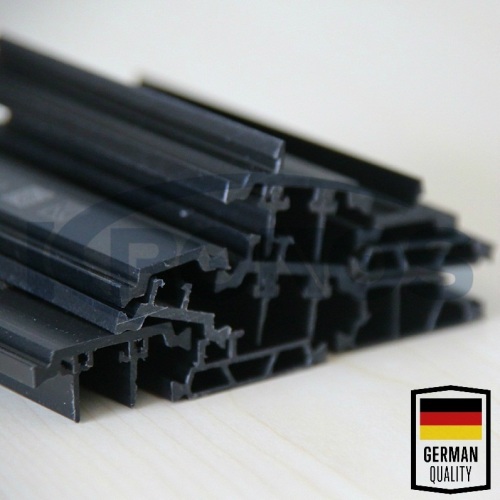 45mm Eurogroove Cranked Polyamide Thermal Break Strips