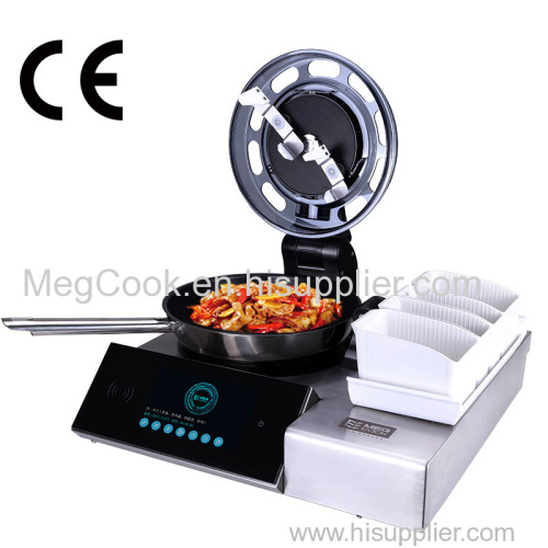 Megcook Electrical Automatic Fried Rice Wok/Commercial Cooking Machine/3520W Intelligent Commercial Cooking Robot