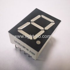 Super bright Yellow 13.2mm single digit 7 segment led display common anode for Digital Indicator