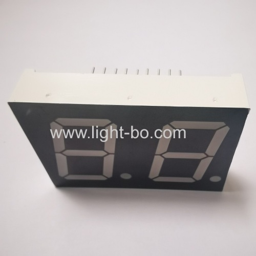 Super bright orange 1inch Dual Digit 7 Segment LED Display Common Anode for Digital numeric indicator