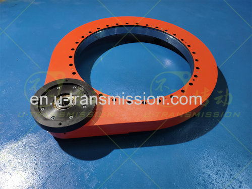 heavy-duty full protection new type slewing bearing positioner slewing drive