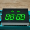 Super bright Green 4 Digit 7 Segment LED Clock Display common anode for digital oven timer