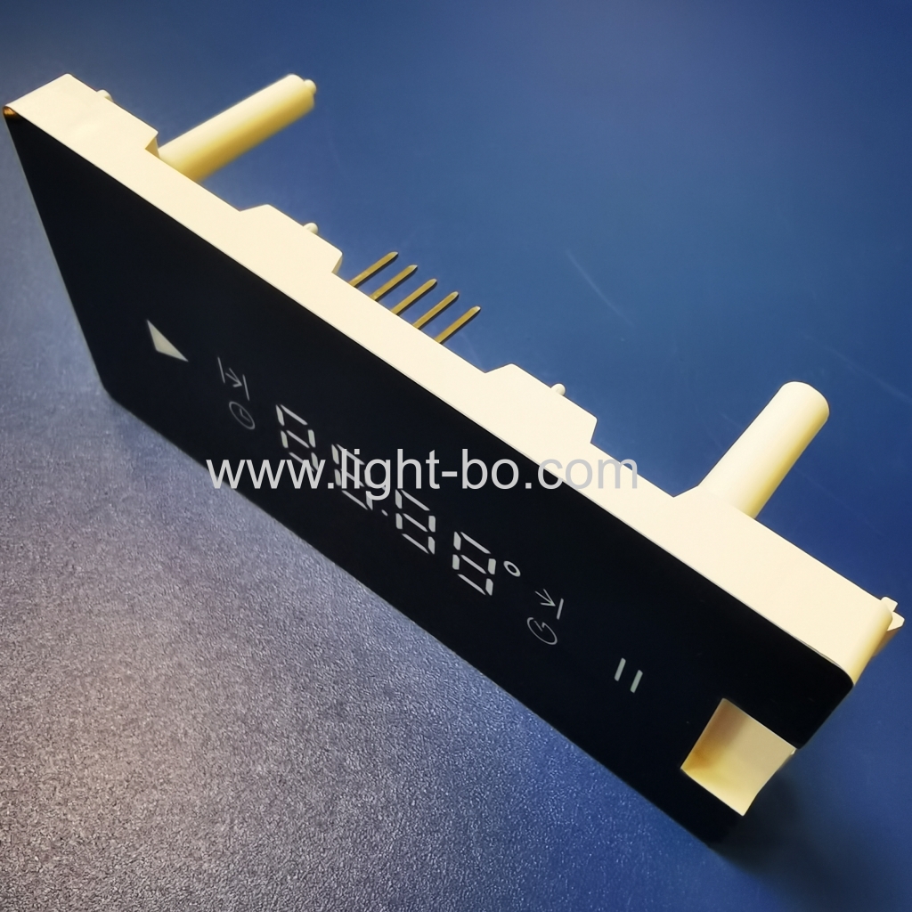 5-poliges kundenspezifisches spezielles Backofen-Timer-LED-Anzeigemodul mit Treiber-IC