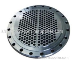 Forged Raffles Tube Sheet Tube Plate for shell heat exchanger fabrication and repair project