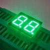 Pure Green Dual Digit 0.36" 7 Segment LED Display common anode for Instrument Panel