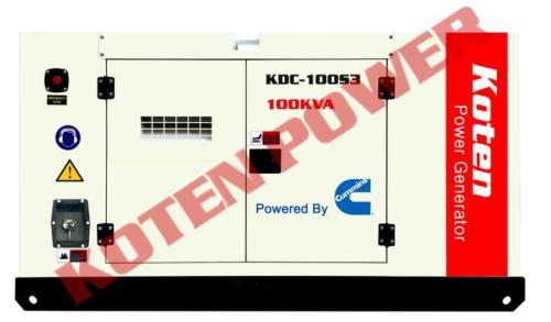 Koten Cummins Series Generator 100kVA for Sale