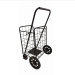 80KGS Factory Customized Portable Folding steel wire shopping hand carts for supermarket folding steel wire shopping car