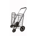 80KGS Factory Customized Portable Folding steel wire shopping hand carts for supermarket folding steel wire shopping car