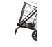 50KGS Factory Customized Portable Folding steel wire shopping cart for supermarket