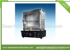 ISO 3795 Horitontal Flame Tester for Motor Vehicle Materials Burning Behavior