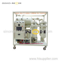 Turbine oil purifier oil purification plant for lube oil