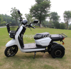 Big trunk 2000w tilting 3 wheeler electric scooter for europe last mile delivery business