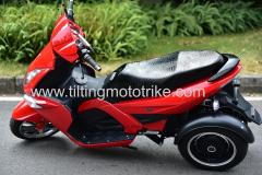 5000w tilting 3 wheeler electric scooter for daily use of commuting in urban