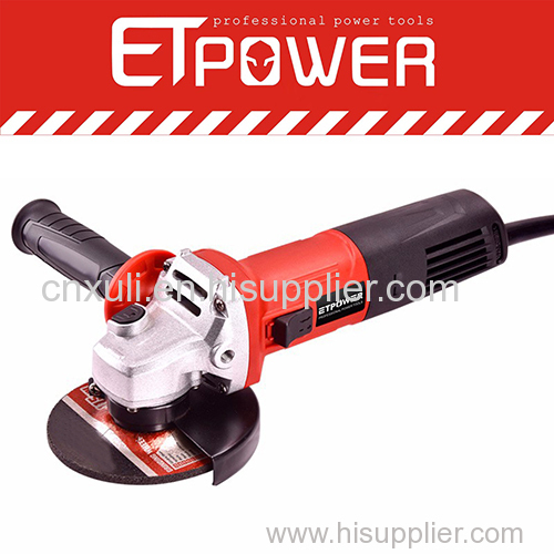 electric construction tools corded angle grinder machine with paddle power switch