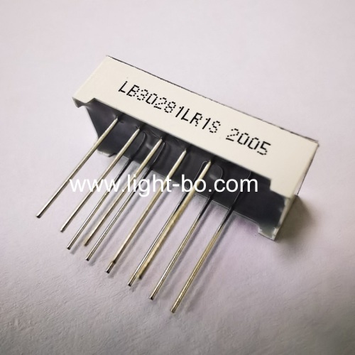 Common cathode Triple Digit 0.28 7 Segment LED Display super bright red for Temperature controller