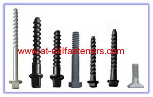 Rail Spikes Track Spikes Rail FastenersTrack Fasteners for Railway Track Fixing