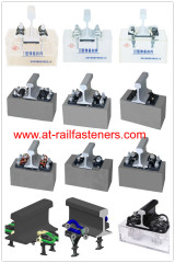 Rail Clip for Railroad Rail Fastening System