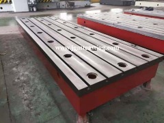 Cast Iron T Slot Base Plates with customization