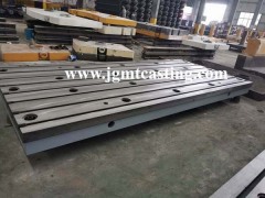 Casting Iron T-slots Floor Plates cast iron-iron test bed floor plate