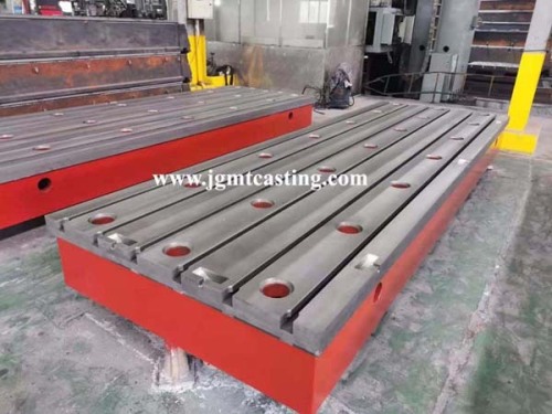 Cast iron hot-working plate surface plates