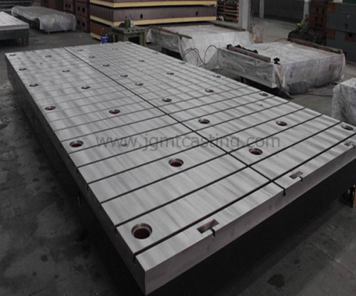 cast iron T slotted floor plates manufacturer