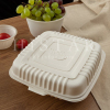 Large Capacity Takeaway Lunch Box Biodegradable Lunch Box