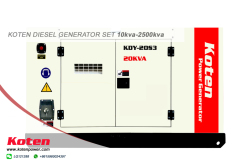 Koten Yangdong Series Generator 10kVA for Sale