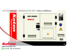 Koten Yangdong Series Generator 10kVA for Sale