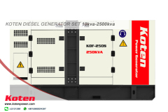 Koten FAW Series Generator 30kVA Silent Type For Sale