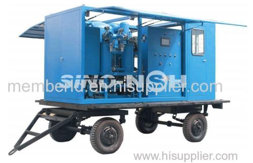 double-stage vacuum transformer oil purifier