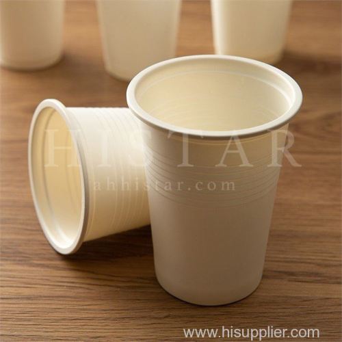 Corn starch compostable disposable beverage cup