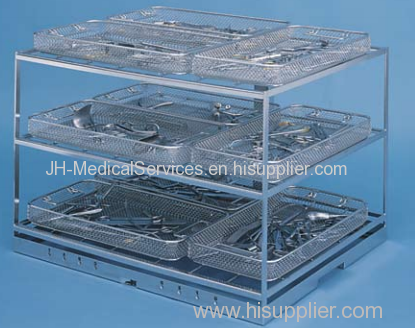 stainless steel sterilization basket