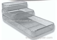 stainless steel sterilization basket