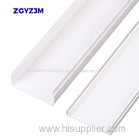 ZGYZJM PVC Cable Protection Trough Plastic Line Storage and Protection Square Trunking Wire Duct Cable Tray