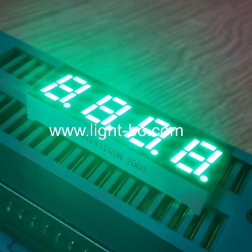 Ultra bright white 7mm 4 Digits 7 Sesgment LED Display common cathode for digital timer