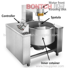 Commercial steam cooking pot machine 50 gallon cooking pot