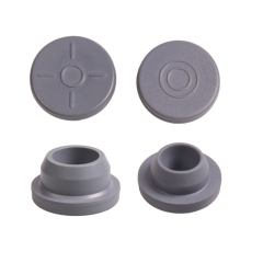Halogenated Butyl Rubber Stoppers for Injection Powder