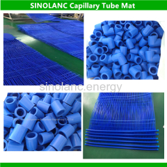 Low Temperature Effective Energy Capillary Mats System